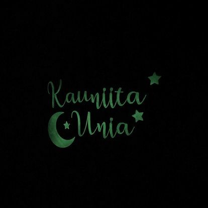 Pimeässä_hohtava_Seinäkoriste