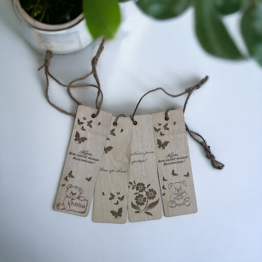 Kirjanmerkit monta mallia