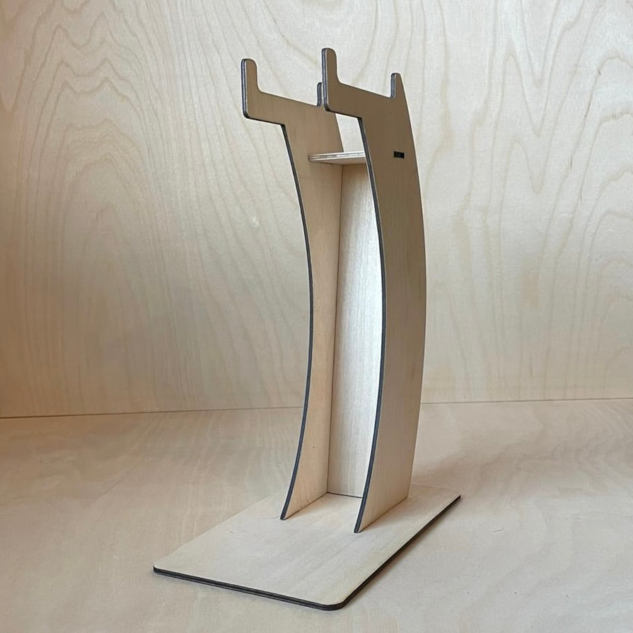 koivuvanerinen kuuloketeline