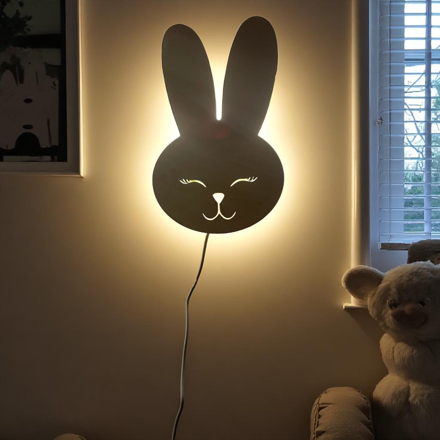 Lastenhuoneen pupuvalo koivuvanerinen