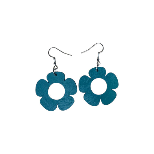 kukka-korvakorut-isot-sininen