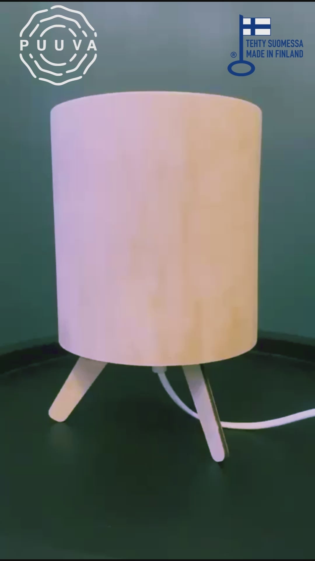 Heleä desing valaisin video