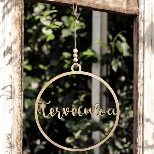 Tervetuloakranssi koivu