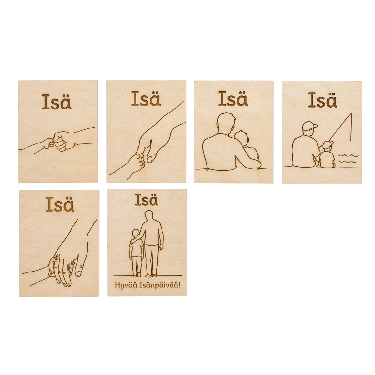 Isänpäiväkortti