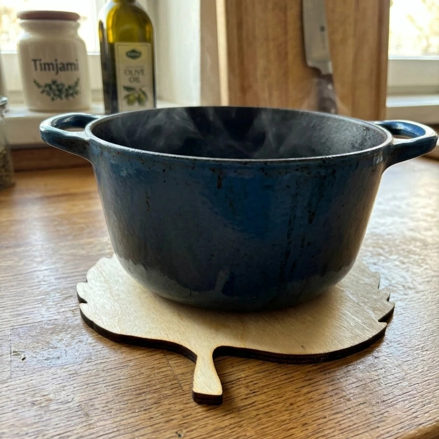 Pannunalunen koivunlehti